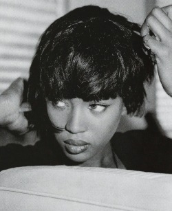 rovrsi:  naomi campbell in ‘fight knight’ by bruce weber