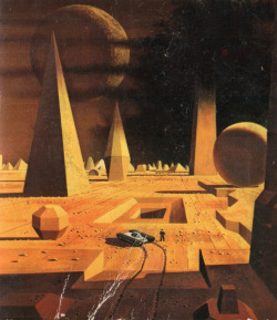 sciencefictiongallery:  Dean Ellis - The Veils of Azlaroc, 1981.