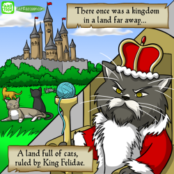 katswenski:  King Felidae —So she took the throne and became