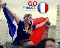 worldcup2014girls:  GO FRANCE!!! Support France at the World