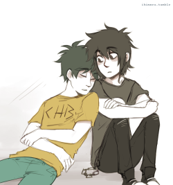 Percy don’t just go falling asleep on people like that