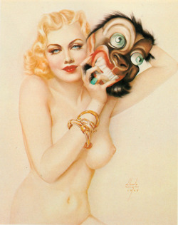 “Beauty and the Beast” 1925, from Vargas, by Alberto Vargas