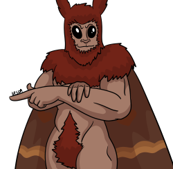 @mushy-art Crappy, hastily drawn Bara Moth Gijinka based on the