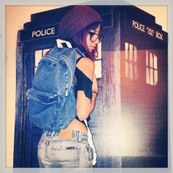 Just bought my first backpack since high school. #backtoschool #firstdaytomorrow #imnotnervous #thatwasalie #flash #tardis