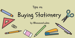 bananastudies: Hello! I decided to post about how to buy stationery