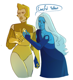 jamgems: wanted to draw younger versions of blue and yellow,