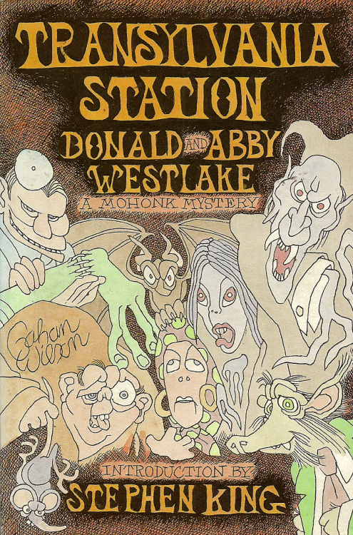 Transylvania Station, by Donald and Abby Westlake (Dennis McMillian Publications, 1987).From a charity shop in Arnold, Nottingham.Every year, high on a mountaintop in upstate New York, 300 or more people gather to confront and solve a murder. A mysterious