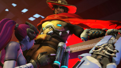 Letting his lady company wear his hat during sex seems like such a McCree thing to do sorry XDAlso i apologize for the rude use of watermark. Why? A lot of SFM artists who make Overwatch porn are basically cast aside for their effort cuz some websites,