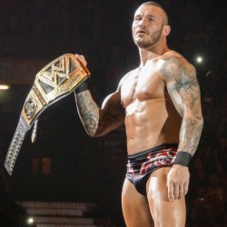 fishbulbsuplex:  WWE Champion Randy Orton