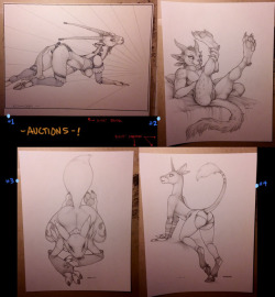 Got a few particularly swell originals up for auction. See the