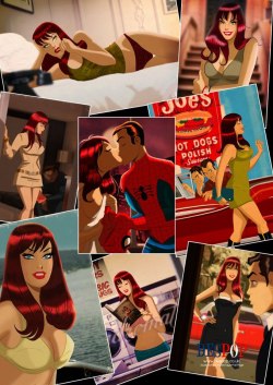 herochan:  Mary Jane Watson Illustrations by Des Taylor Website