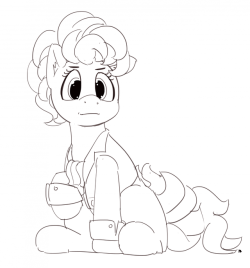 30minchallenge:Lookin’ good, Knight Shade. Ponies will love