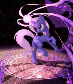 equestrian-pony-blog:  The Great and Powerful Trixie … by ponyKillerX