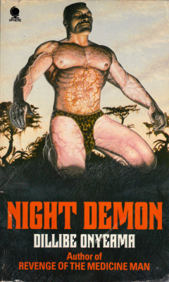 Night Demon, by Dillibe Onyeama (Sphere, 1982).From a bookshop