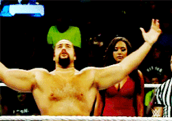 mith-gifs-wrestling:  Kevin Owens, trolling it up on Smackdown.