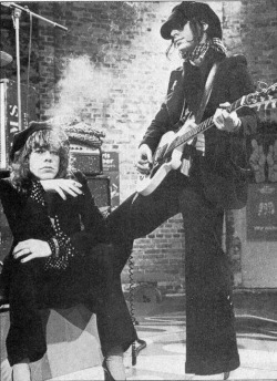 themessmusic: David and Johnny of The New York Dolls