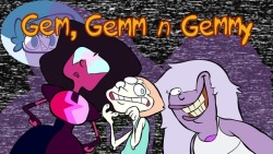 stevenuniverse-art:  Gem, Gemm n Gemmy [Steven Universe x Ed,