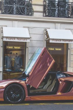 motivationsforlife:  Rose Gold Aventador \ MFL