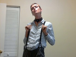 afternoond-lite:  Being a goofball with some suspenders and my