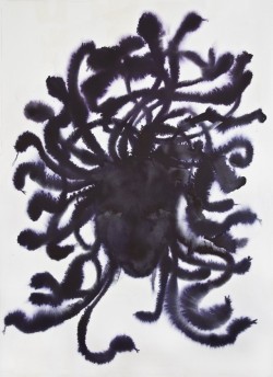 vjeranski:    Lourdes Sanchez  una Medusa ink on paper 21¨x