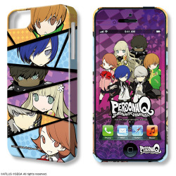 tinycartridge:  Persona Q iPhone cases ⊟ Nice work by Dezaegg (via