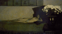 1910-again:  Romaine Brooks, White Azaleas 1910 