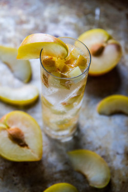 yummyinmytumbly:  Plum Vodka Spritzer