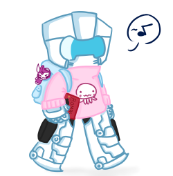 pudge-mech:  a lil something for my bby cause tailgate is her