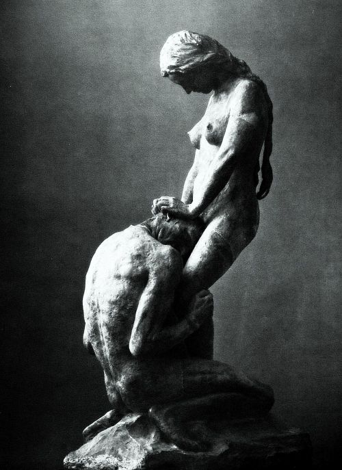 shi-saa:  Eros and Psyche, Gustav Vigeland (1908)