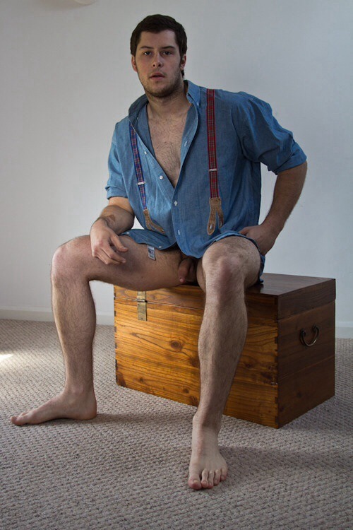 dumbjockhypnopuppyforme:  He’s not there, the lights are on but nobody’s home. His mind drifted away hours ago, the eyes glazing over, removing his pants. Just one of my students who came to help me move. He sits waiting to be told what to do. Dumbfounded