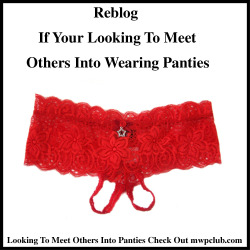 pantycouple:  Wearing panties feels so good, and being around