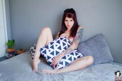 amazinggirlswithtattoos:Almendra Suicide.