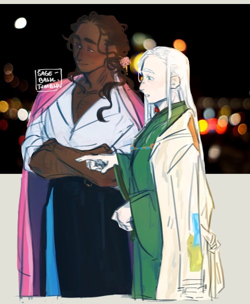 sage-basil:  they’re at some evening party festival whateverplease