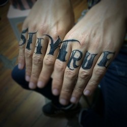 #stay #true #cover #cubrimiento #letras #tattoo #tattooblack