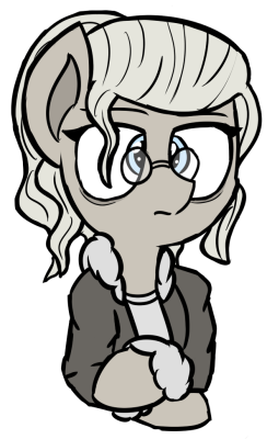 coatieyay:  @mcsweezy‘s parka cougar pony, Dr. Rei Emerine