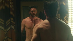 A Hugh Jackman RequestSo many good shots of this sexy sexy manAnd a really nice collection of him feeling himself which screams some TF goodness