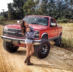ashlyn-belle:  Yeah baby she’s just a Chevy girl❤️