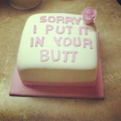 housewifeswag:  I want a cake that says you’re welcome for