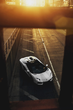 italian-luxury:  Aventador Roadster visits Chicago by Jeremy