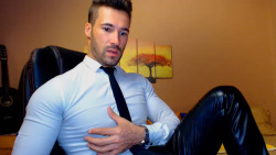 isirsblog: He has yearnings ….. A hot malebot showing what