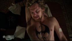 shirtlessthomas:  Finn Jones shirtless in Marvel’s Iron Fist