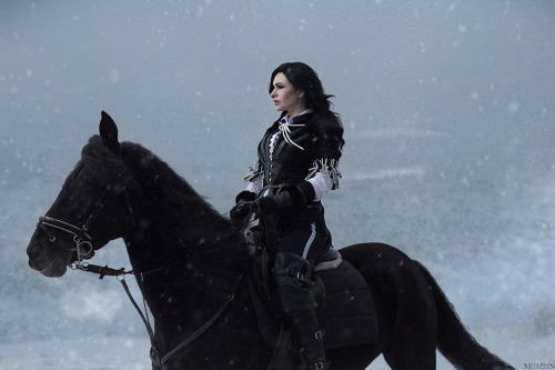 The Witcher 3 - YenneferCandy as Yennefer Photo, make-up by