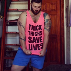 imagerydorkemon:  beardedsaint:  Skies out, thighs out. #douchebagcouture