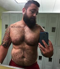 chadillacjax:  Progress pic / Tummy Tuesday #tummytuesday #musclebear