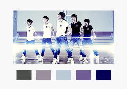  1/x Teen Top MV's + Colour Palettes - "Clap Encore" 