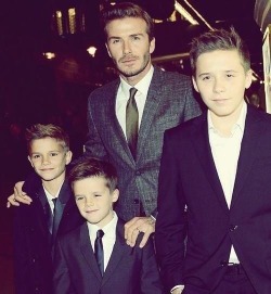 prettyxintense:  Well done, Beckham’s sperm. 