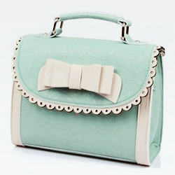 ryeou:  cute bow satchel ♡