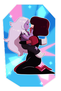 snickerdooble:  I PERSONALLY really like gamethyst  This is canon