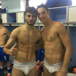 hotfamousmen:    Patrick Cutrone and Alessandro Plizzari  