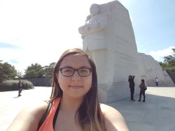 Me at the MLK Jr Memorial here in Washington D.C.It was such